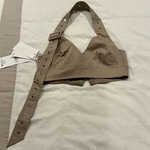 H&M x Rokh crop top